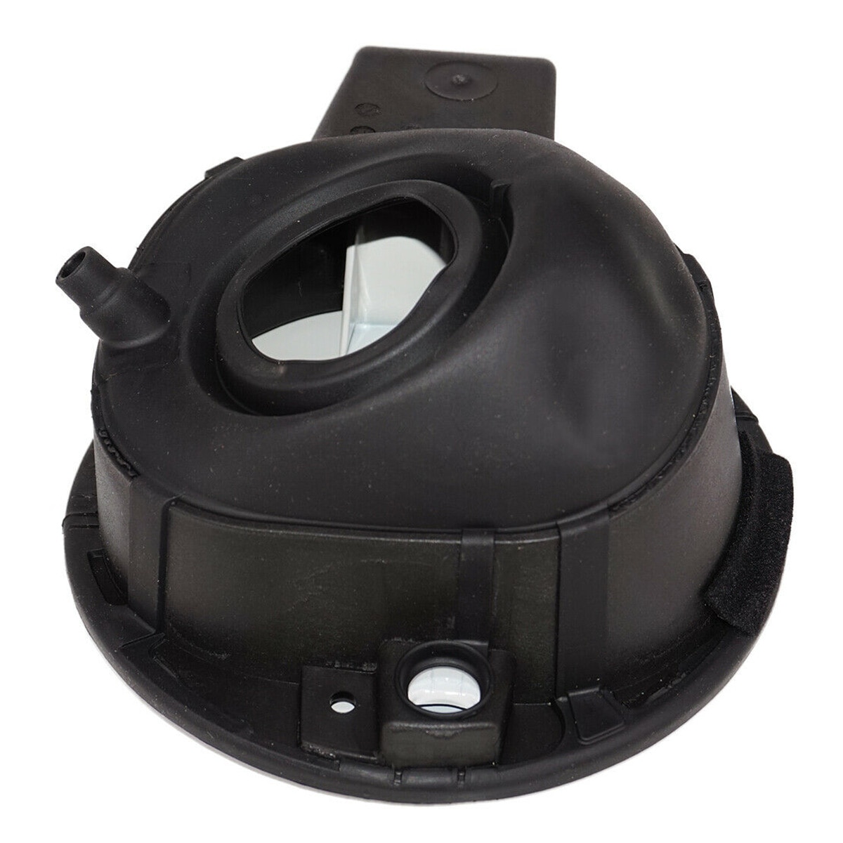 Silver Fuel Tank Cover Gas Cover Flap Door Fuel Filler Flap Gas Lid Tank Cover Cap Switch For VW For Polo