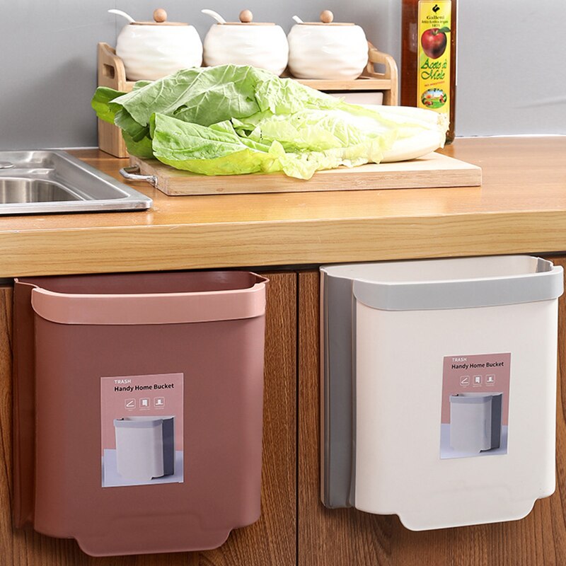 Saving*kitchen folding garbage can car recycling bin kitchen garbage can garbage can garbage can garbage can kitchen garbage can