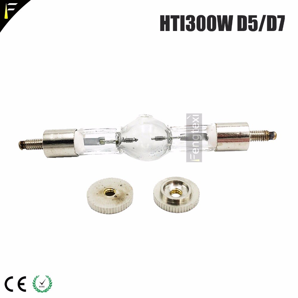 Lampe de remplacement HTI 300 /MHK 300w /D3/75/ HMI300, pour ampoule à tête mobile de scène