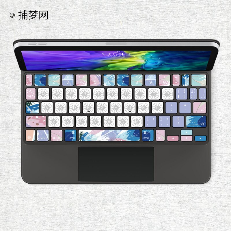 Magic Keyboard Protection Skin for Apple Keyboard Sticker for iPad Pro 11 12.9 Wear-Dirt-Scratch-Resistant: Style G