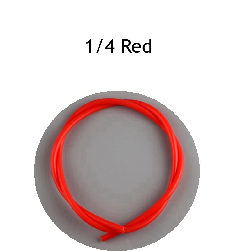 5m/viel 1/4'' 3/8'' PE Rohr Weiß/verrotten/Blau/Schwarz/transparent Lebensmittel Klasse flexibel haushalt RO Wasserfilter Schlauch Sanitär: 1 4 rot