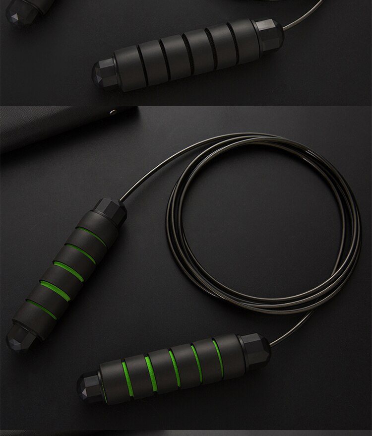 Comfortabele Grip Springtouw Pvc Fitness Heavy Duty Boksen Apparatuur Springtouw Cardio Pesi Palestra Exercise BD50YY