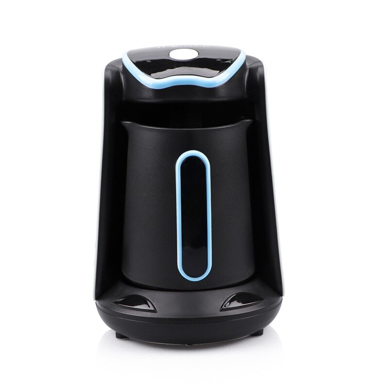 Cafetière Portable pour la maison et le voyage, 600W, Mini Machine à café pour le bureau, prise ue, 220-240V, directe: Blue