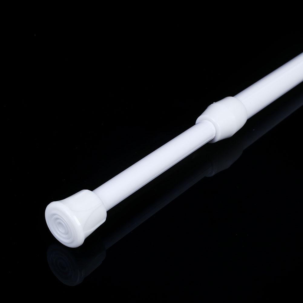 70-124cm Adjustable Extendable Telescopic Rod Pole Curtain Rod Rail Hanger