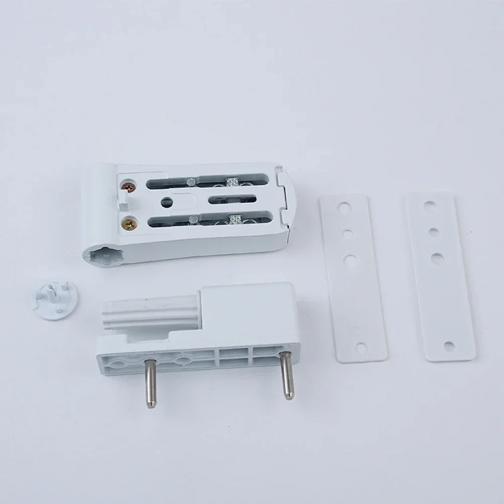 UPVC Door Flag Hinge Triad Adjustable For Double Glazing Doors Hinge Aluminium Profile Hydraulic Mute Buffer Hinge White