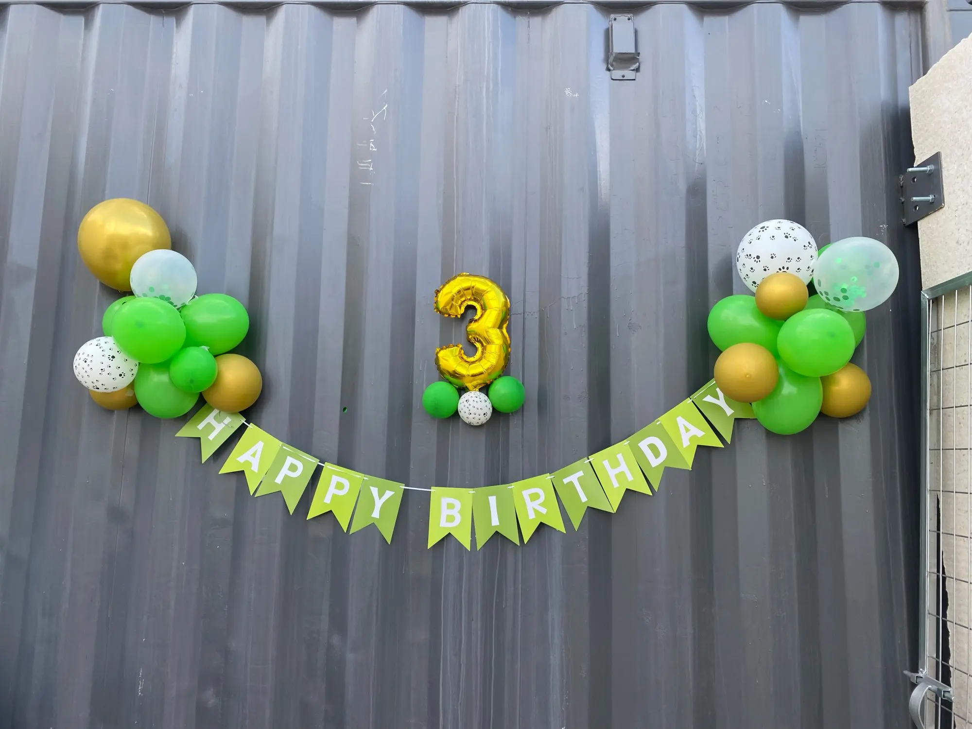 Chicinlife green Happy birthday Banner Jungle Animal dinosaur theme Birthday Party Decoration kids 1st birthday Supplies