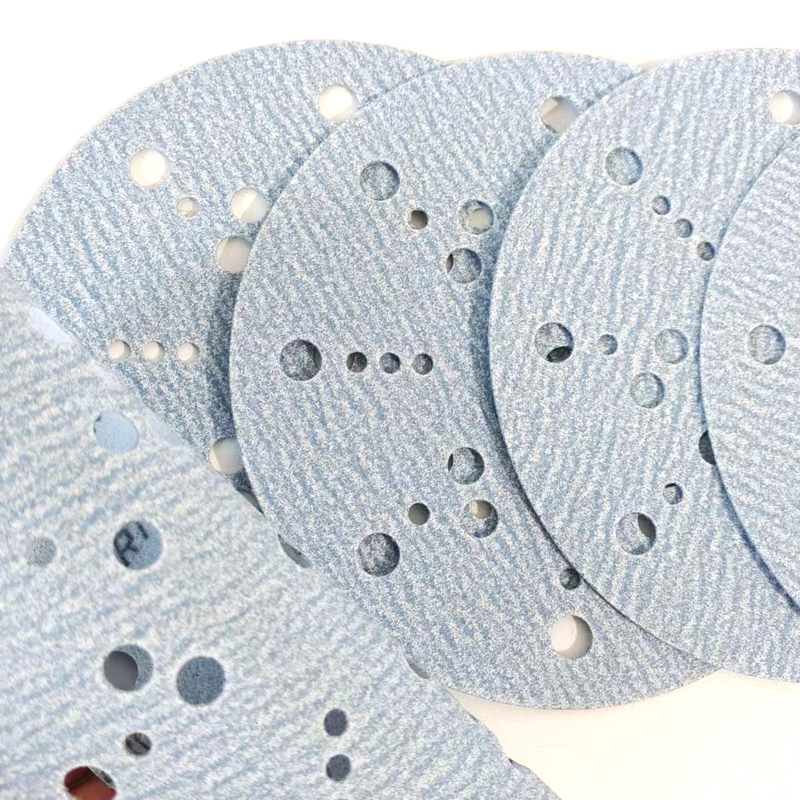 Us norton saint-gobain 6- tum keramiskt sandpapper bil trä metall slipning slipmedel torrt sandpapper