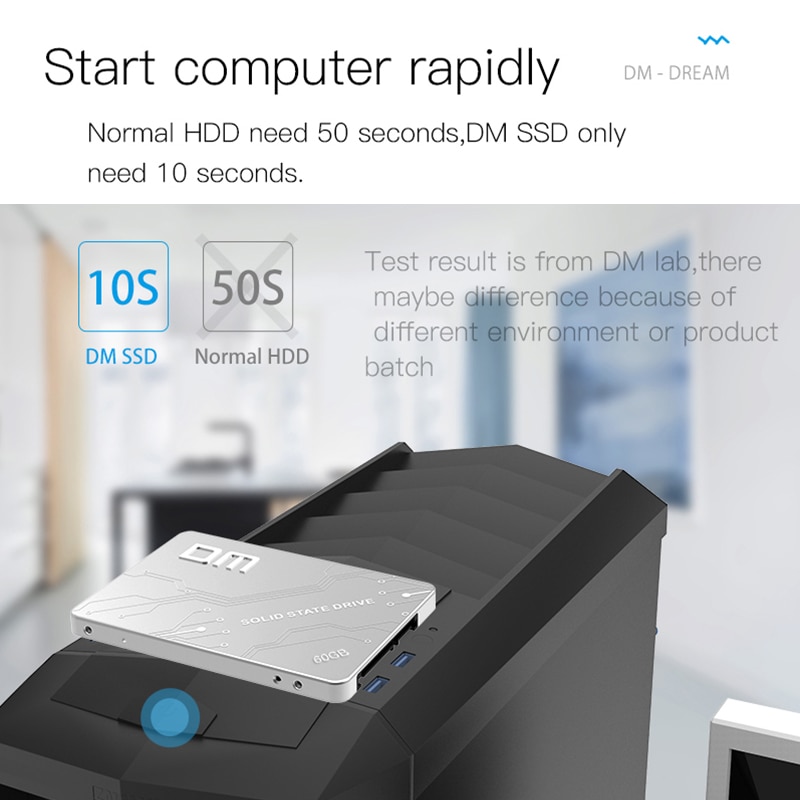 DM Fs500 SSD 480GB 240GB 120GB Internal Solid State Drive 2.5 inch SATA III HDD Hard Disk HD SSD Notebook PC