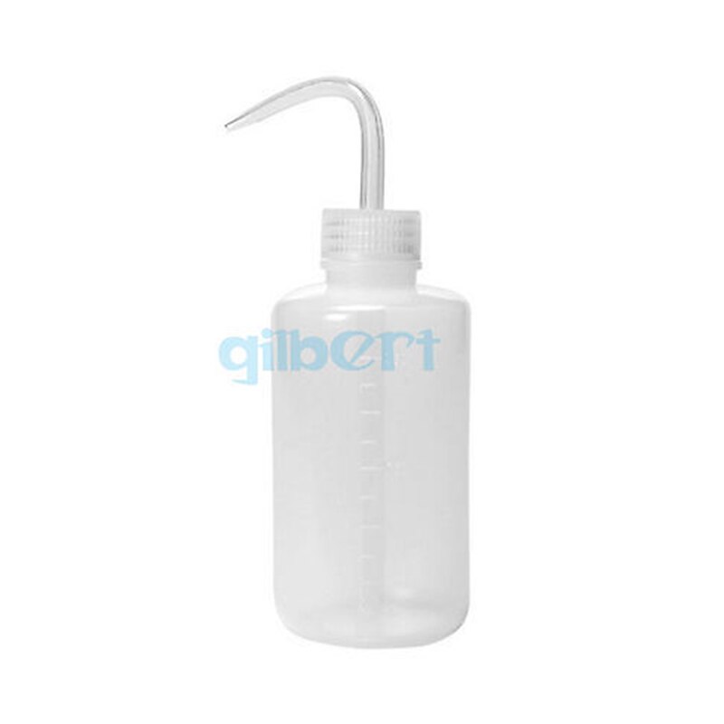 150ml 250ml 500ml Lavare Pulito Laboratorio Trasparente di Plastica Bianca Bottiglia di Laboratorio di Lavaggio Spremere Bottiglia di Contenitore Trasparente