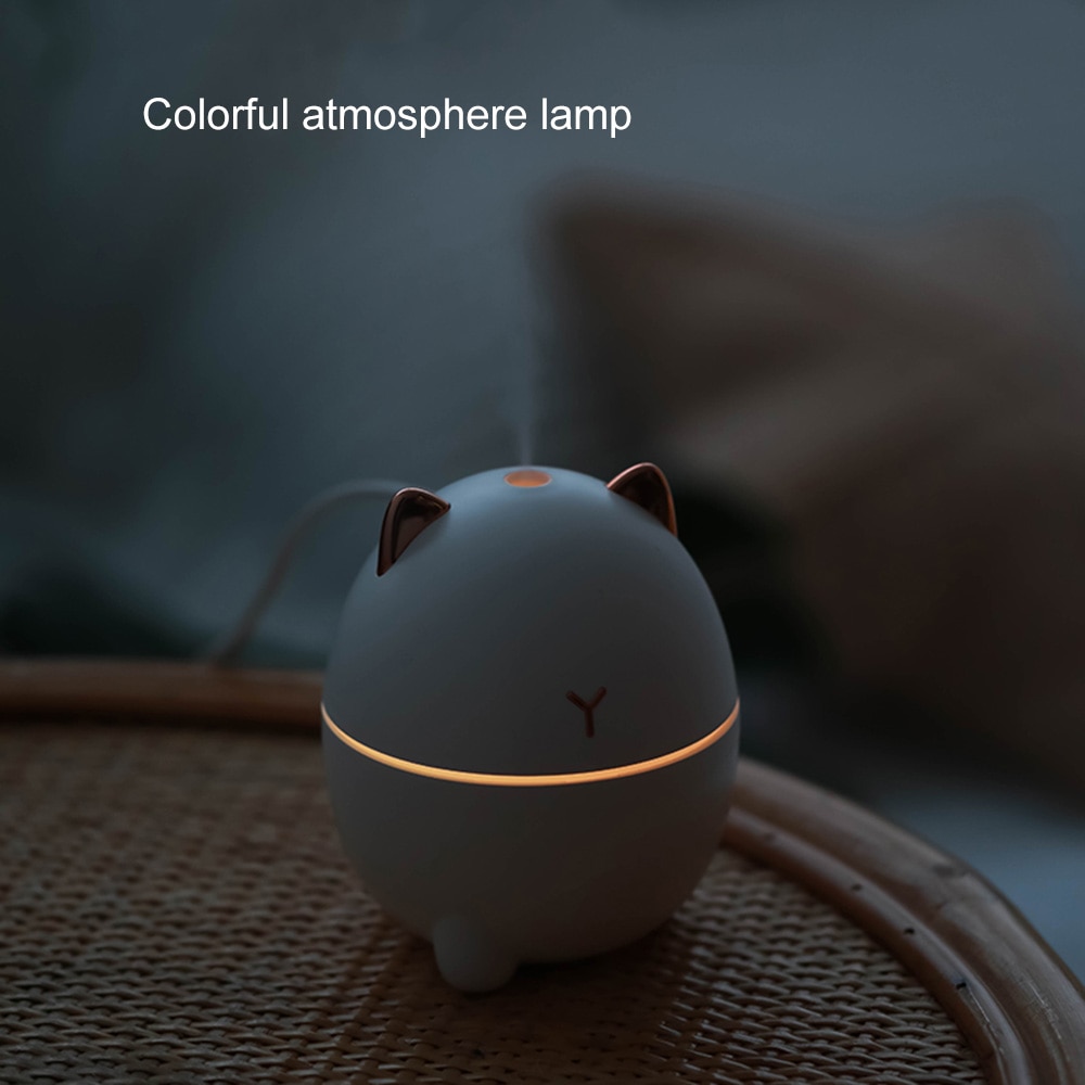 USB Mini Air Humidifier for HomeUltrasonic Air Humidifier Aroma Essential Oil Diffuser for Car Mist Maker Diffusers Air Fresher