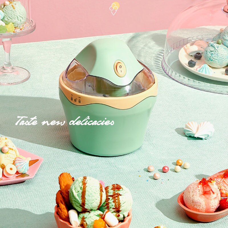 SUSWEETLIFE-máquina de helados portátil para el hogar, dispositivo de fácil operación de , 0.5L, USB