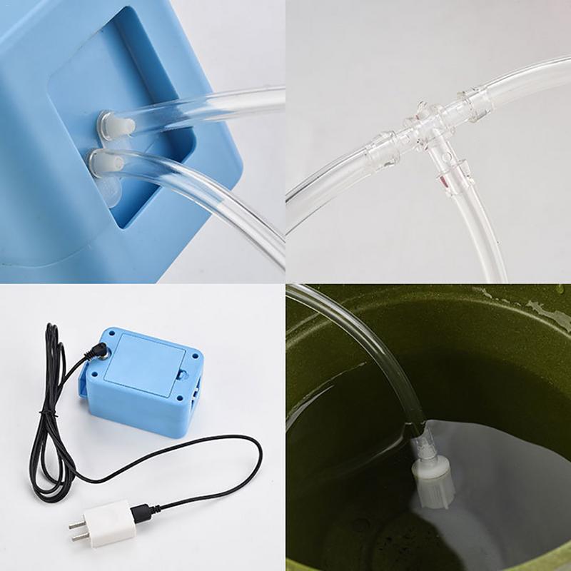 Automatic Drip Irrigation System Pump Controller Watering Kits with Built-in Membrane Pump Used Indoor