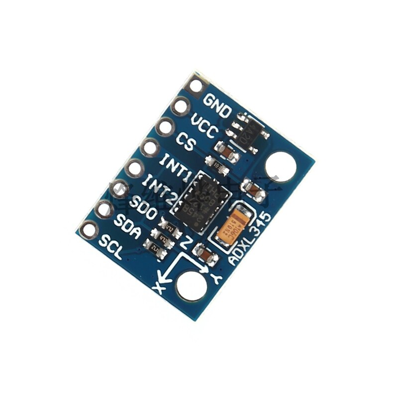Panel GY-291 ADXL345 Digital Triaxial Gravity Acceleration Slope Module Code
