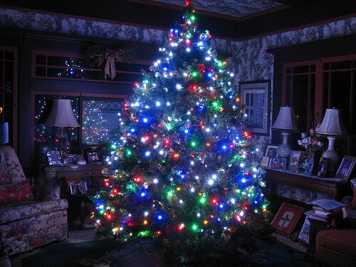 100 Leds Rode Kerstboom Licht Led Gloeilamp