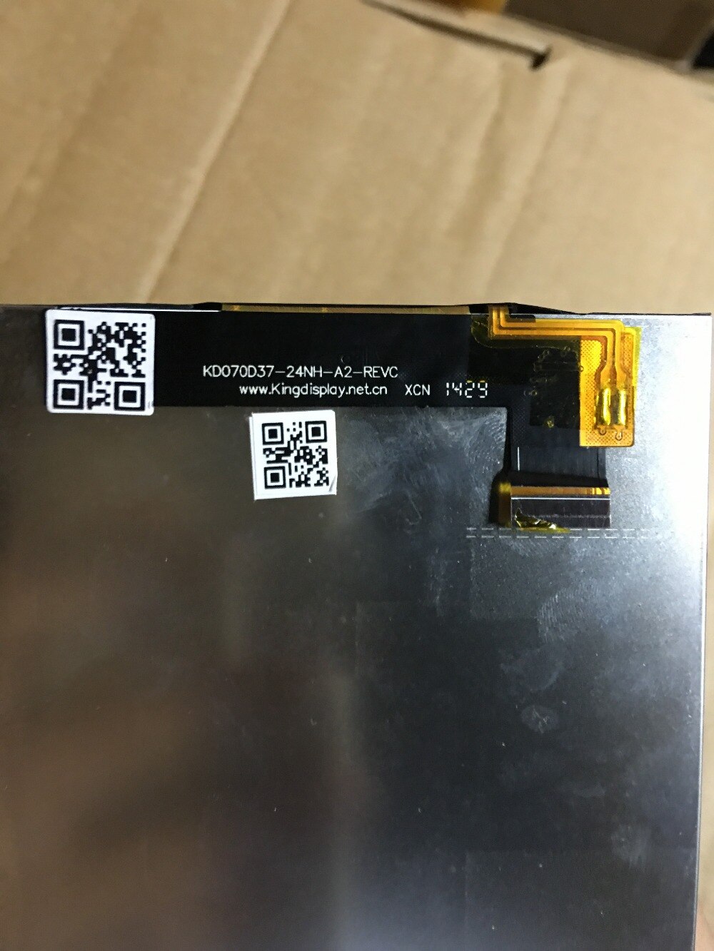 Originele 7-inch lcd-scherm KD070D37-24NH-A2-REVC 24pin KD070D37 voor hp7G2 Tablet screen