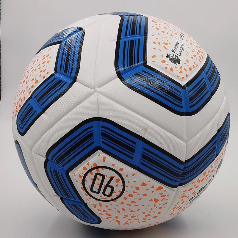 Size5/4 Soccer Ball Premier Goal Team Match Ball Football Training Seamless League futbol voetbal: Orange