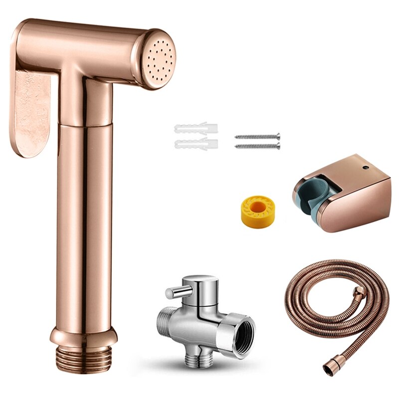Toilet Bidet Faucets Rose Gold Brass Only Cold Cor... – Vicedeal