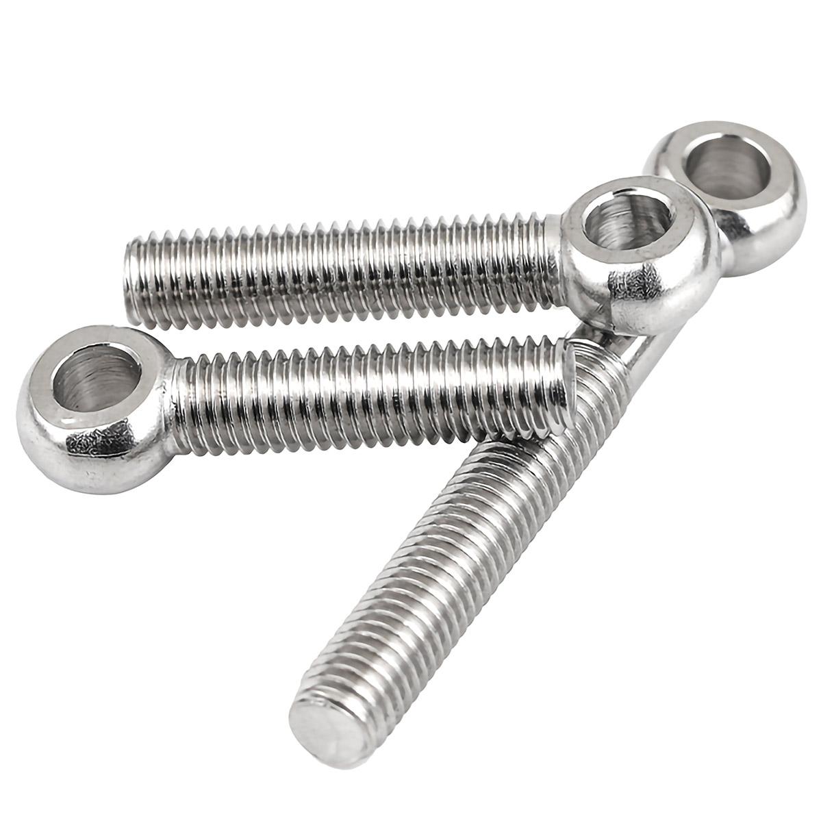 Anti-corrosion M5 M6 M8 304 Stainless Steel Ring Link Bolt Fisheye Eye Slip Hole Screw