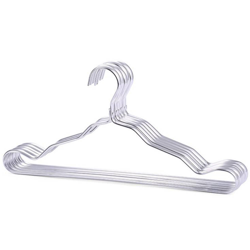 1pc Clothes Hanger Drying Rack Aluminum Alloy Anti-skid Hanger For Clothes Wardrobe Storage Hanger: 05