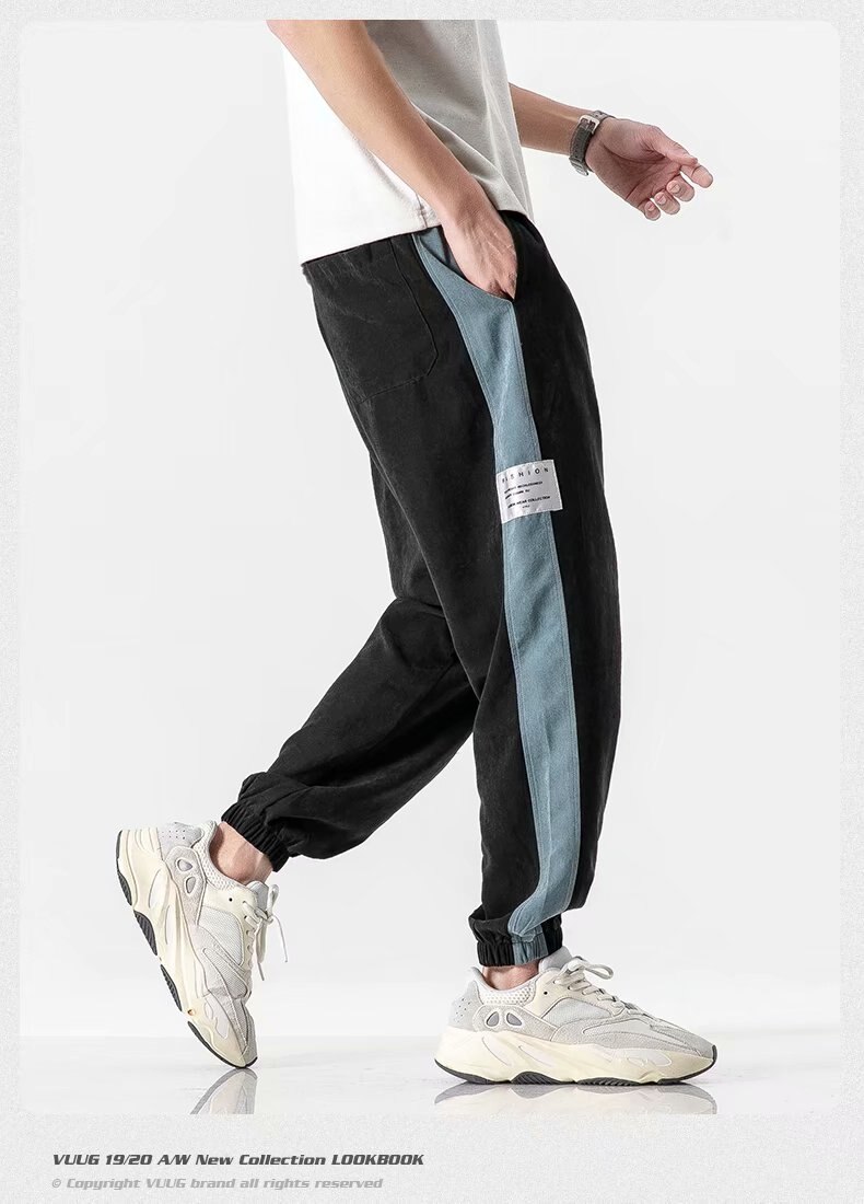 Mannen Zwarte Zomer Harembroek Heren Hip Hop Casual Broek Mannelijke Streetwear Broek Bodems Fashions