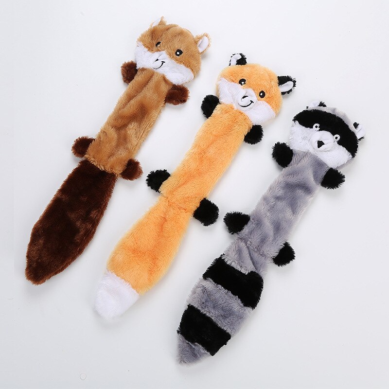 1Pcs Interactive Funny Dog Toy Animal Shape Durable Grinding Claw Toy Pet Products Squeak Plush