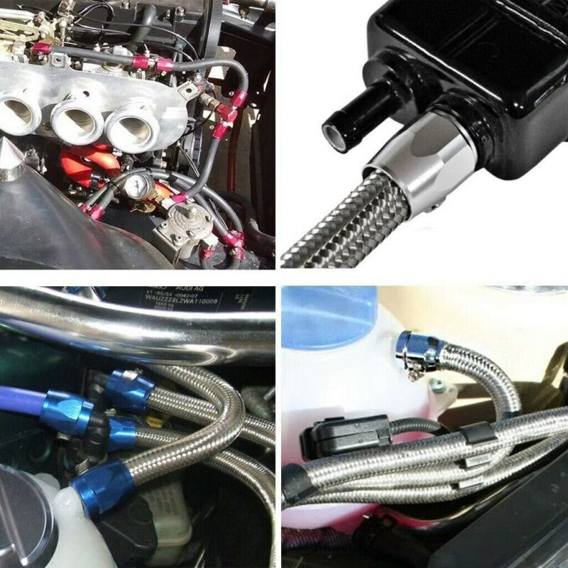 1pc Auto Schlauch Finisher Klemme Heizkörper Geändert Kraftstoff Rohr Clip Schnalle Zubehör Rohr Schlauch Klemmen ein4 ein6 ein8 ein10 ein12 Für Auto