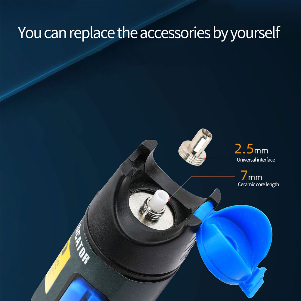 Newly Fiber Optic Cable Tester 30MW/20MW/10MW/5KM Visual Fault Locator Checker optical power meter 10-30Km Portable Testing Tool