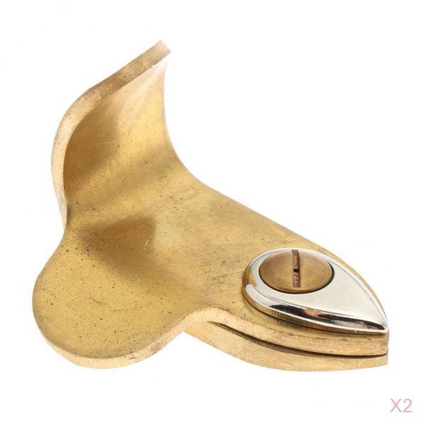 Duurzaam Saxofoon Duim Haak Rest Ondersteuning Sax Metalen Duimsteun Houder Goud
