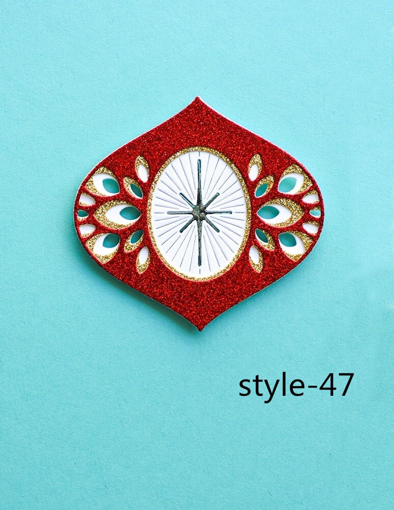 3D DIY Birch Press Layer Metal Cutting Dies And Clear Stamps Scrapbooking For Paper Embossing Frame Card Craft: style-47