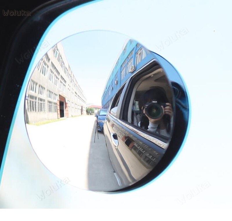 Rearview mirror small round mirror car infinite glass blind spot assisted wide-angle lens 360 degree mirror CD50 Q02