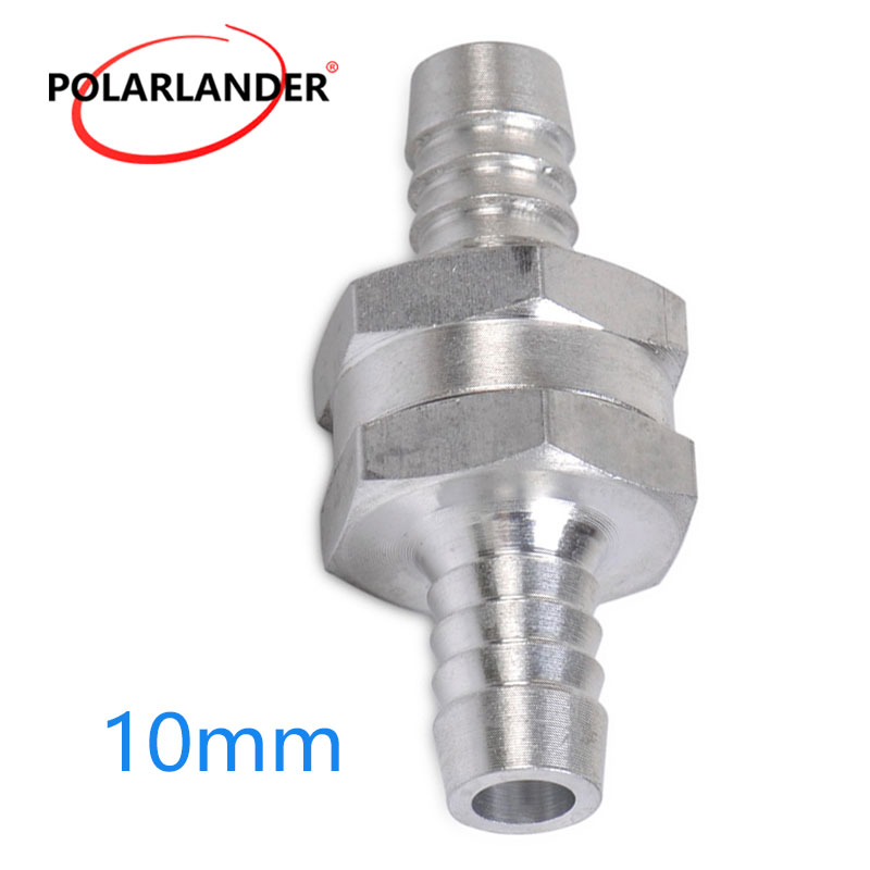 10mm 3/8 " brændstof engangskontraventil benzin diesel marine aluminiumslegering til marine automotive rv landbrug