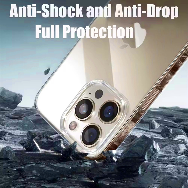 Transparent Phone Case For iPhone 16 13 12 11 Pro Max Mini TPU Clear Cases For iPhone 15 14 Pro XS Max 16 8 7 Plus XR X Cover