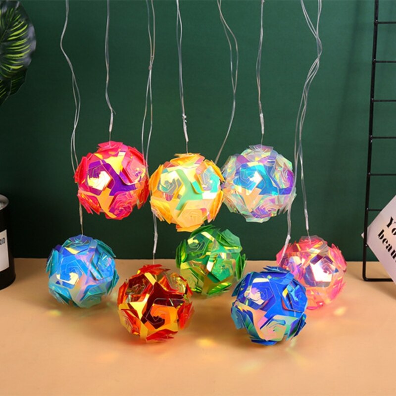 8 LED Globe Ball String Lights Indoor Outdoor Fairy Lights for Christmas Tree Garden Fence Paito Yard Home Party Decoration