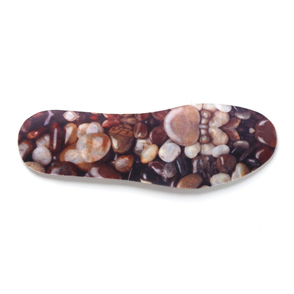 Cobblestone Massage Insoles for Men Women Soft Rubber Therapy Acupressure Foot Pad Weight Lose Shoes Insert Feet Insole