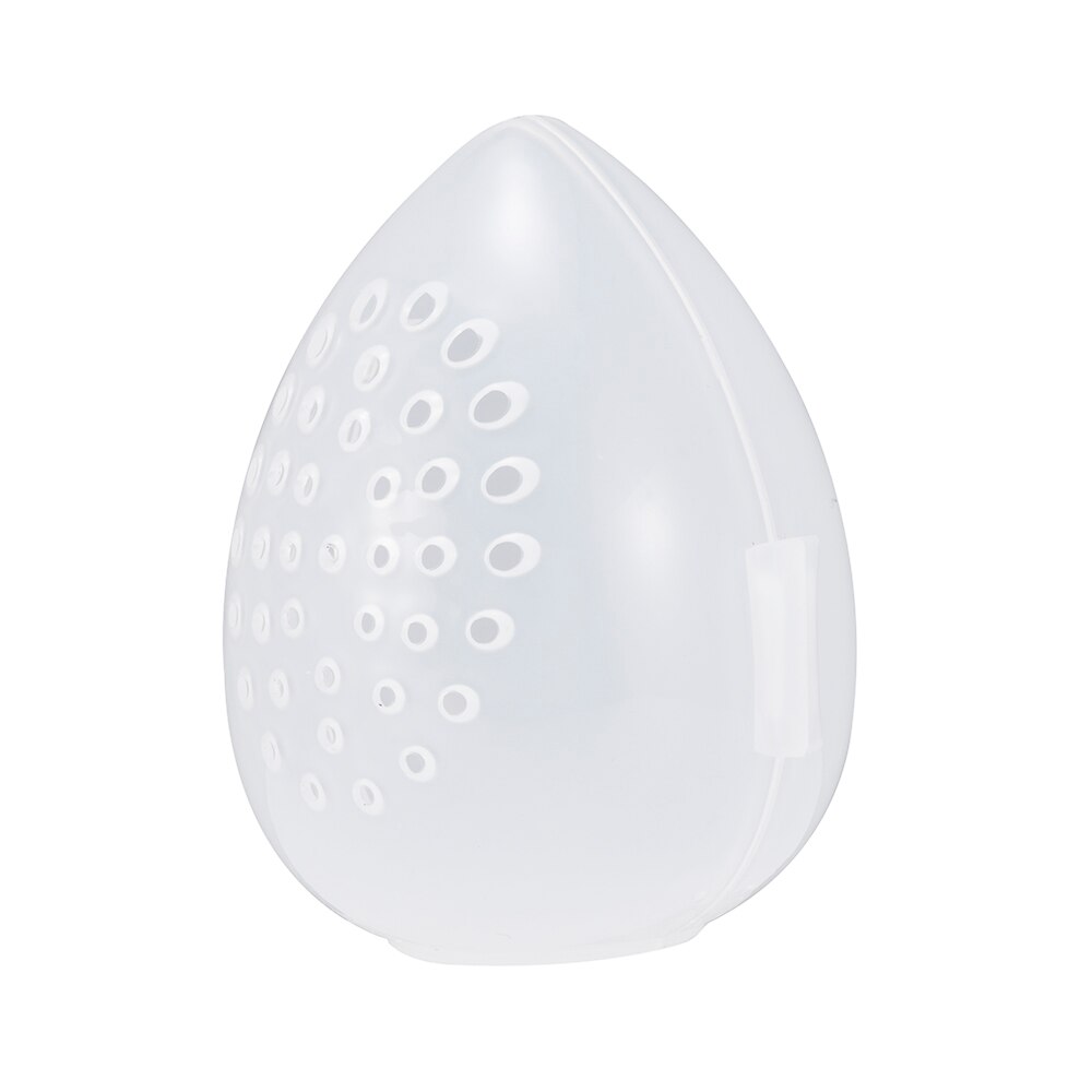 Skønhedspulver puffbox blenderholder svamp makeup ægtørretaske åndbar bærbar kosmetikboksholder æggeformet stativ