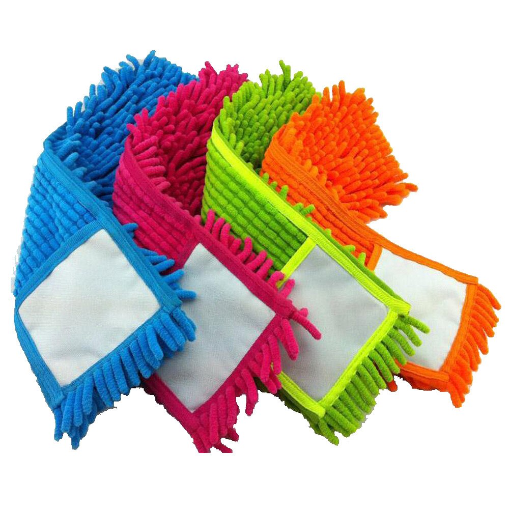 Chenille Mop Vervanging Hoofd Voor Wassen Vloer Schoonmaakdoekje Microfiber Zelf Wringen Pads Rags Voor Xiaomi Carbon Handdoek Accessoires