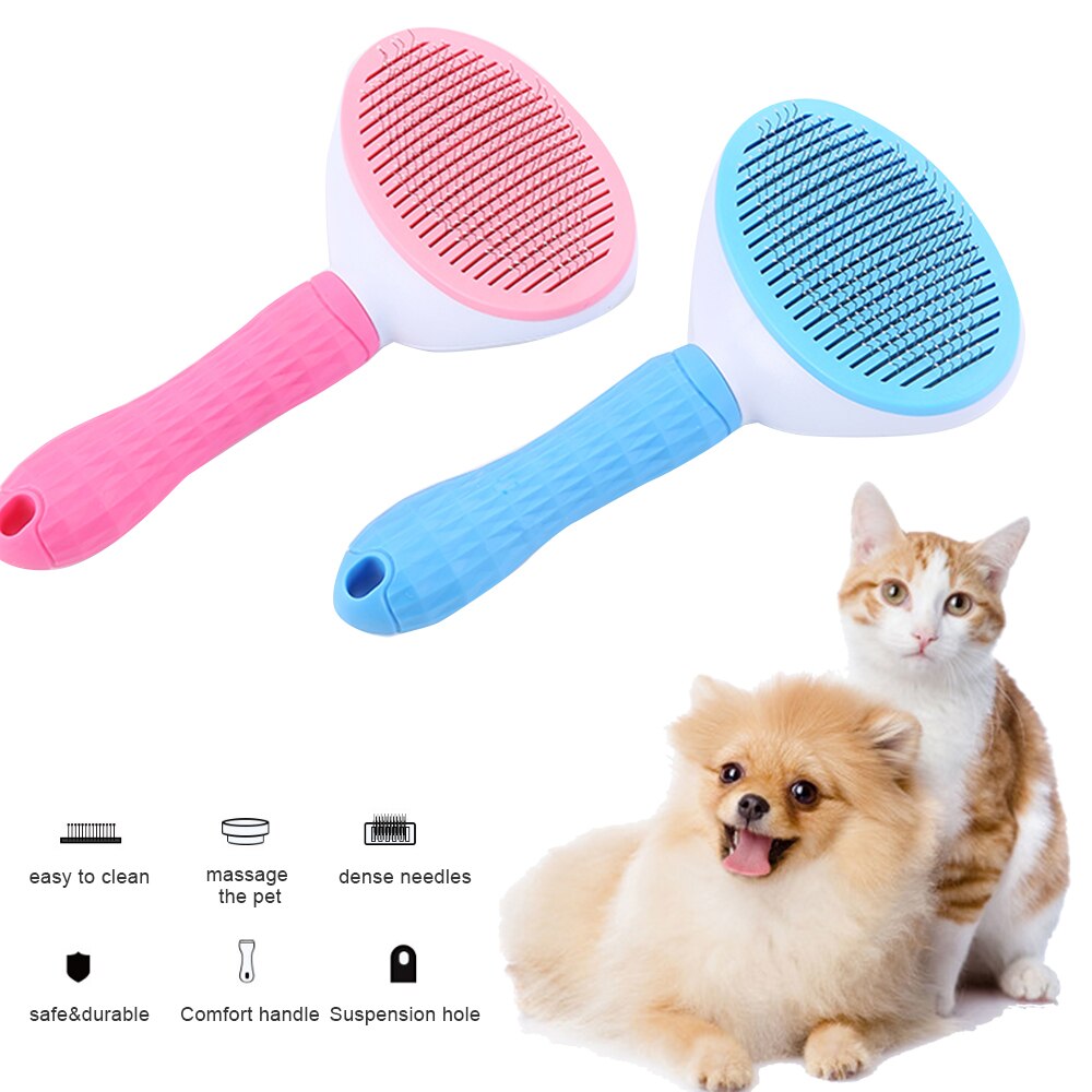 Kam Voor Katten Honden Haar Remover Huisdier Haaruitval Kam Pet Hond Kat Borstel Hond Grooming Oliejas Borstel Brosse Chien