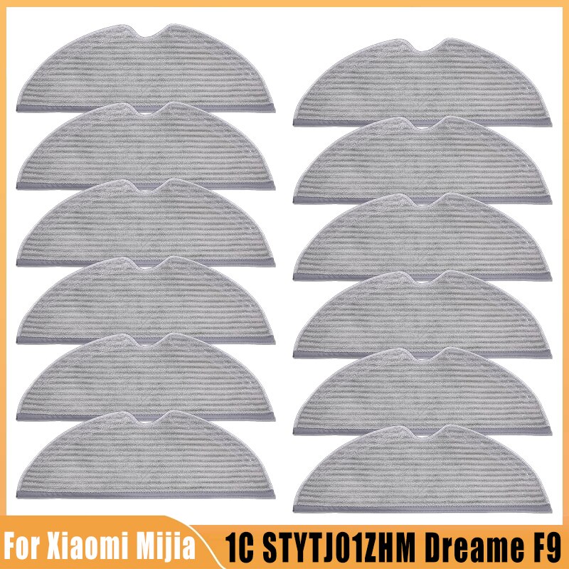 D9 Dry Wet Mop Cloth Rags For Xiaomi MI Robot Vacuum-Mop Mijia 1C STYTJ01ZHM Dreame F9 D9 Upgraded Version Water Tank Rag