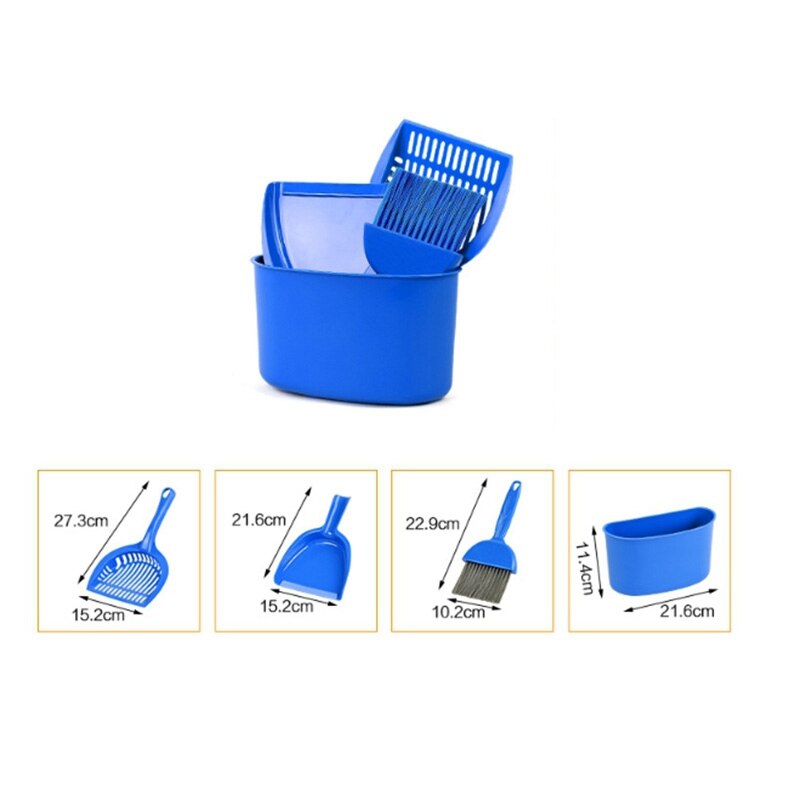Kooi Schoonmaak Tool Voor Reptielen En Andere Kleine Dieren-Dier Afval Schoonmaken Tool-Mini Borstel Set
