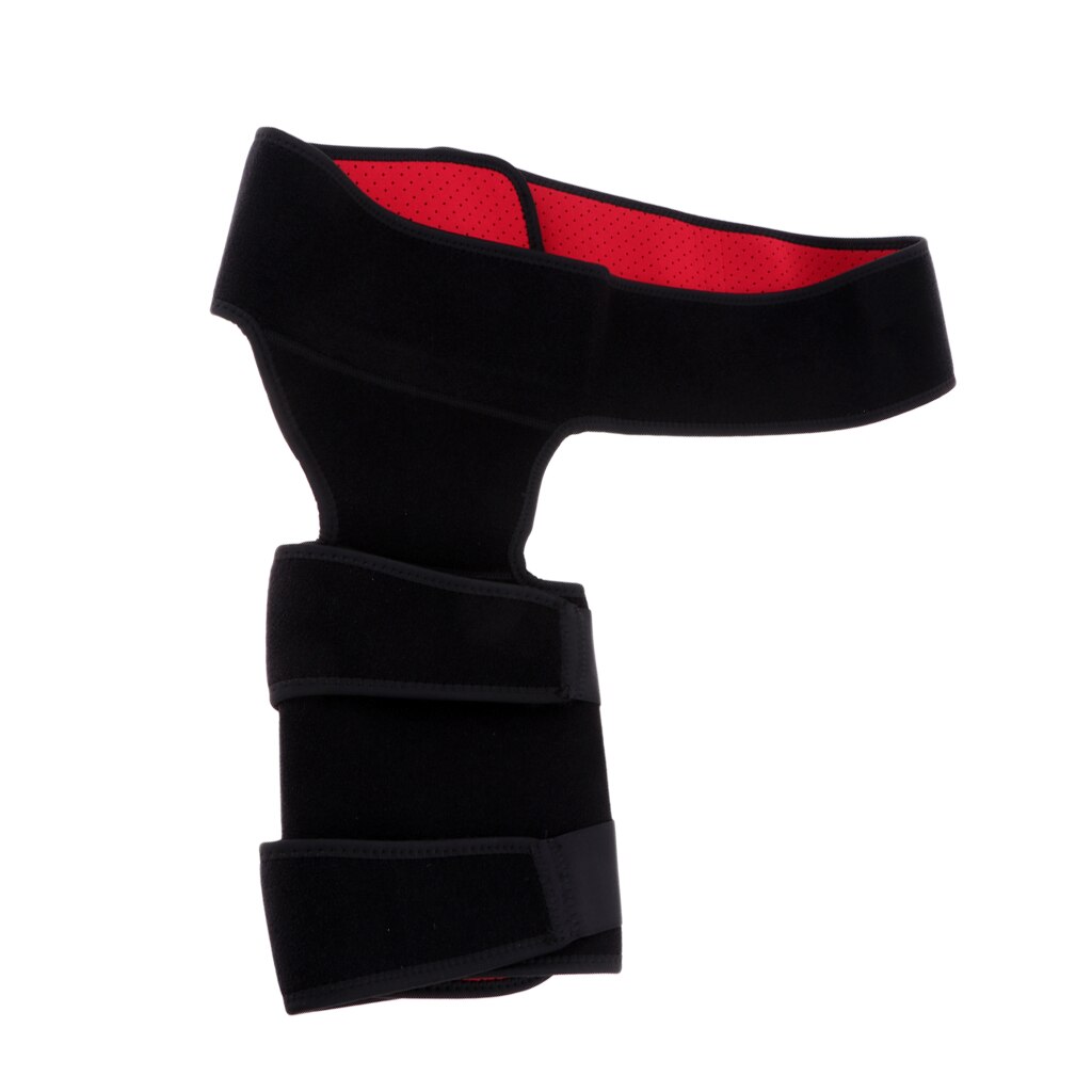 Neopreen Dij Lies Brace Ondersteuning Compressie Been Wrap Ondersteuning Pijn Hip Ondersteuning Voor Getrokken Lies-Verstelbare Compressie Wrap