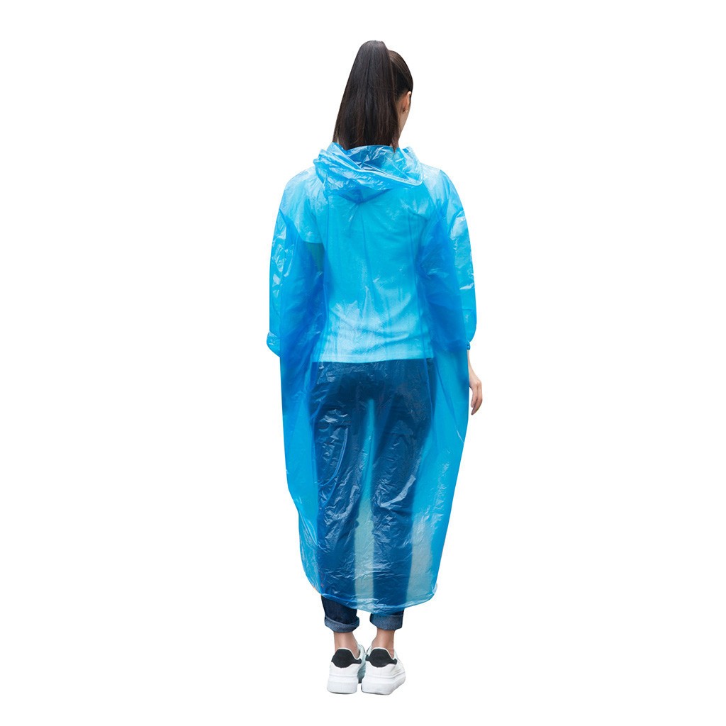 Multipack Disposable Rain Ponchos (2, 5, Or 10 Pack) - Emergency Waterproof Coat For Hiking