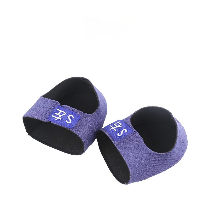 Gel Heel Pad Pain Relief for Plantar Fasciitis Sock Worn in Shoes Thin Heel Spur Foot Skin Care Protectors Heel Sleeves: Blue-S