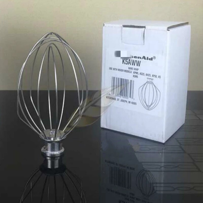 Original mixer whisk for KitchenAid 5K5SS 5KPM5CKA 5QTK5AWW Blender