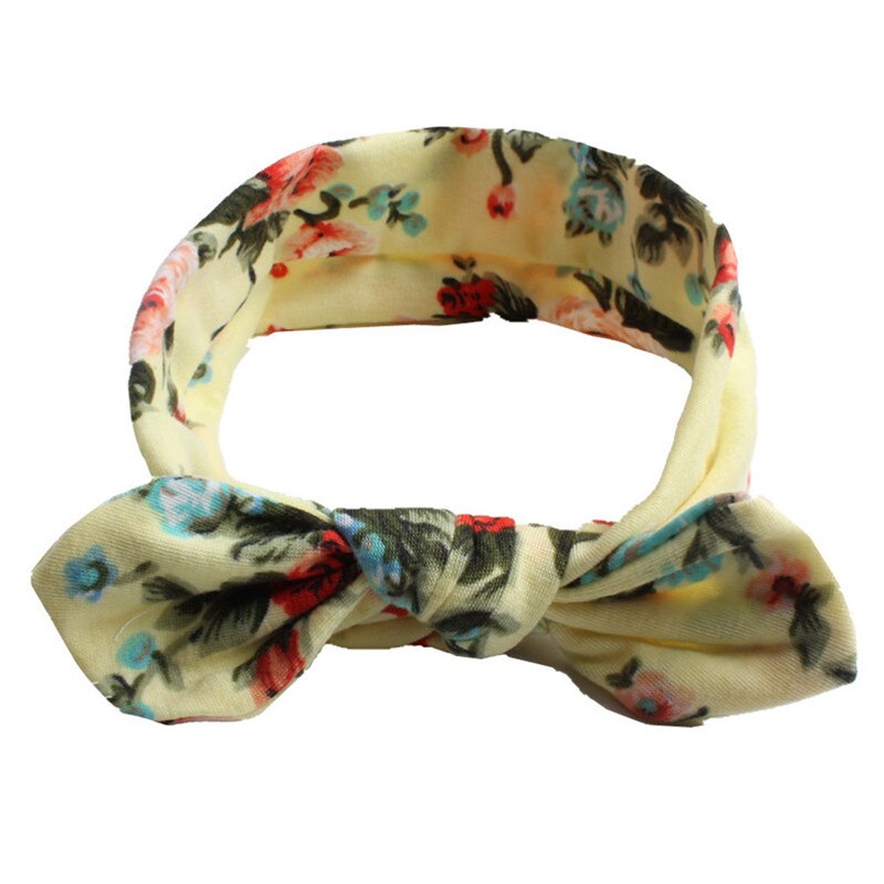 Kinderen Print Cross Hoofddoek Bandage Hoofdband Multi-Stijl Meisje Zomer Wassen Haar Accessoires Kleine Verse Mode Hoofdtooi: 01