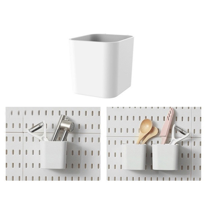 Pegboard Akcesoria ścienne Organizer ścienny Wyświetlacz montażowy Diy Pegboard zestaw płyta robić przechowywania narzędzi Stojak na tablice Łazienka Kuchnia