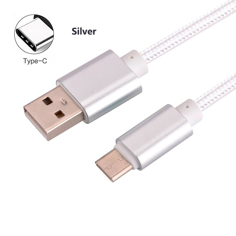 Typ C Auto Ladekabel Für Xiaomi POCO X3 NFC 10T Pro Ehre 10X lite Samsung S9 S10 S20 a50 A70 M21S M31S Schnelle USB Auto Ladegerät: Type C Cable Silver