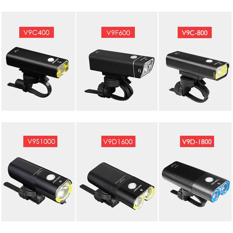 GACIRON bicicleta faro con cable interruptor remoto modo V9C-400/V9F-600/V9C-800/V9S-1000/V9D-1600/V7S/V7D bicicleta accesorios de luz
