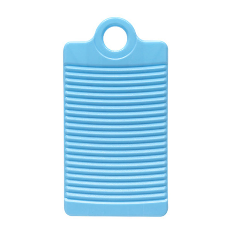 Plastic Washboard Antislip Thicken Washing Board Clothes Cleaning For Laundry SUB: Blue
