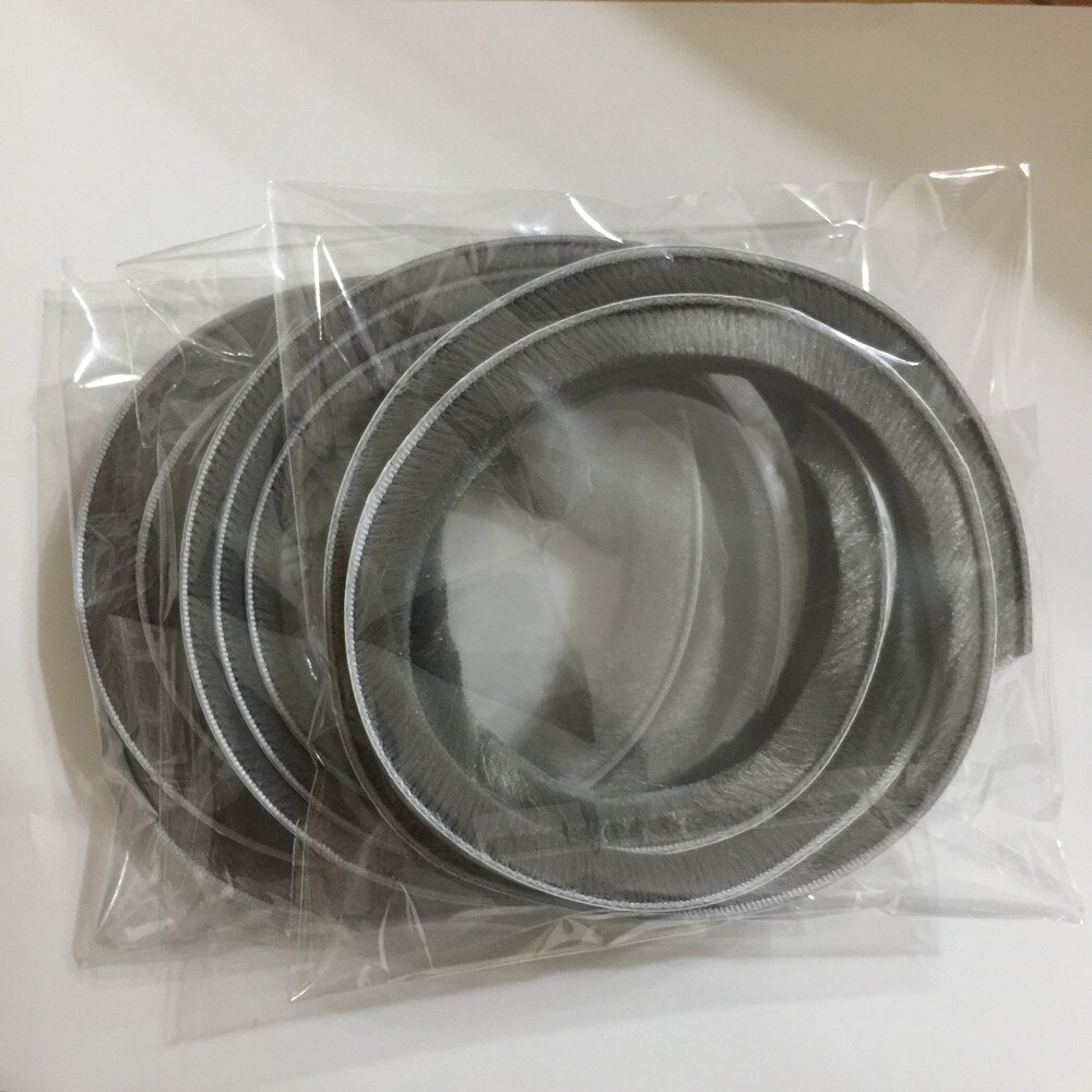 1 meter brush weather stripping Self Adhesive Pile Sealing Windproof Strip For Sliding Door Window Gasket in home improvement