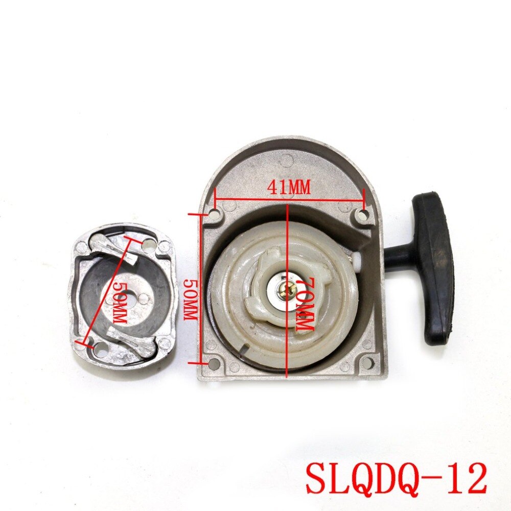 Alloy Pull Starter For 49cc 66cc 80cc Engine Motorized Bicycle Push Bike Pull Recoil Starter Handle Pulling Device